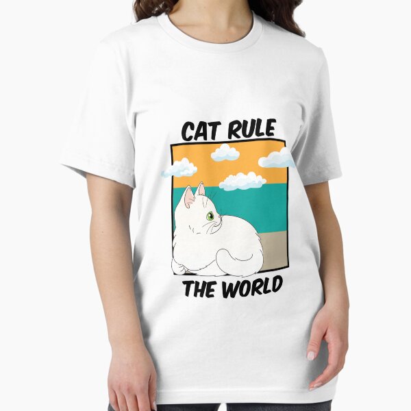 Item preview, cats rule the world designed and sold by Dark Moon Studio.