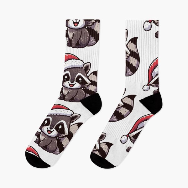 Item preview, Racoon santa designed and sold by Wxjtecki.