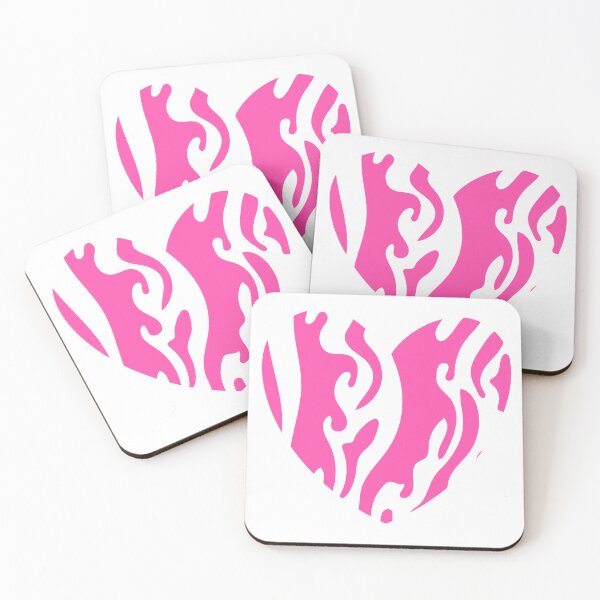 Item preview, Pink Zebra Print Heart - Aesthetic and Cool designed and sold by LionessLove.