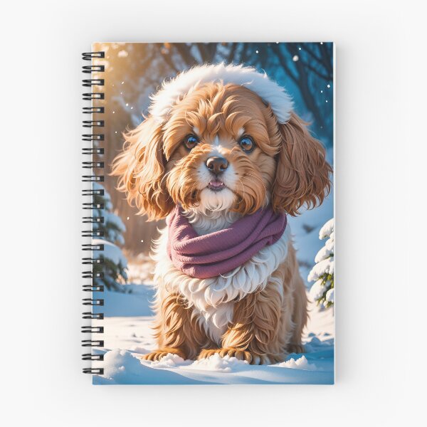 Artikelvorschau, Wintersüßer Cavapoo entworfen und verkauft von digiscapeart.