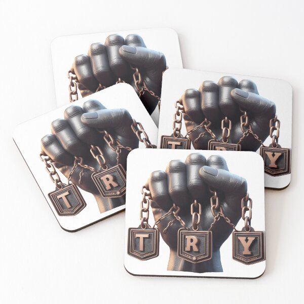 Item preview, Hand with TRY Plaques designed and sold by Glariix.
