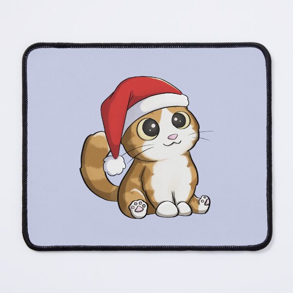 Aperçu de l'œuvre Chat avec bonnet de Noel créée et vendue par Meowrye.