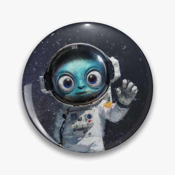 Artikelvorschau, Alien Astronaut entworfen und verkauft von daWinki11.