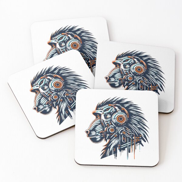 Item preview, Jungle Acrobat - Cyber Baboon designed and sold by MrAI-Store.