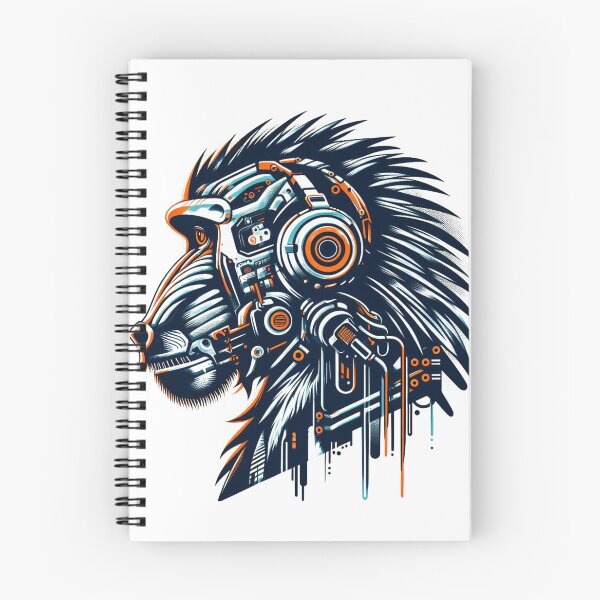 Item preview, Jungle Acrobat - Cyber Baboon designed and sold by MrAI-Store.