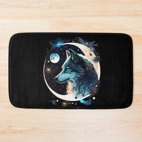 Item preview, Star wolf in the cosmos of magical worlds designed and sold by EternalDelight1.