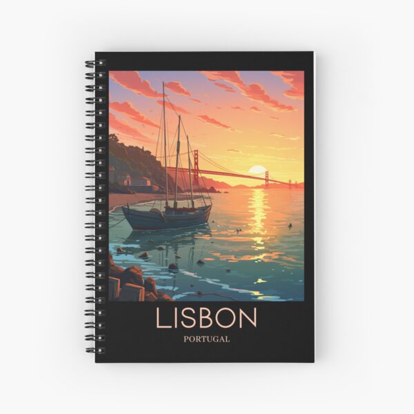 Aperçu de l'œuvre A Pop Art Travel Print of Lisbon - Portugal  créée et vendue par StudioRedKoala.