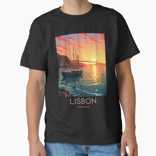 Artikel-Vorschau von A Pop Art Travel Print of Lisbon - Portugal , designt und verkauft von StudioRedKoala.
