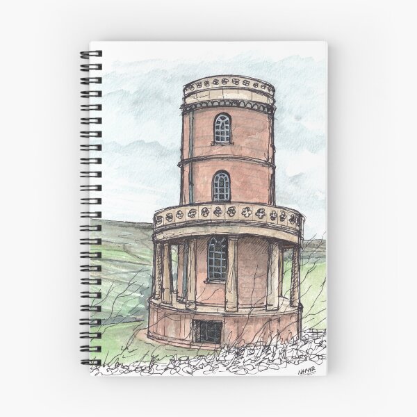 Item preview, Clavell Tower Dorset Watercolour designed and sold by Tom Napper Design.