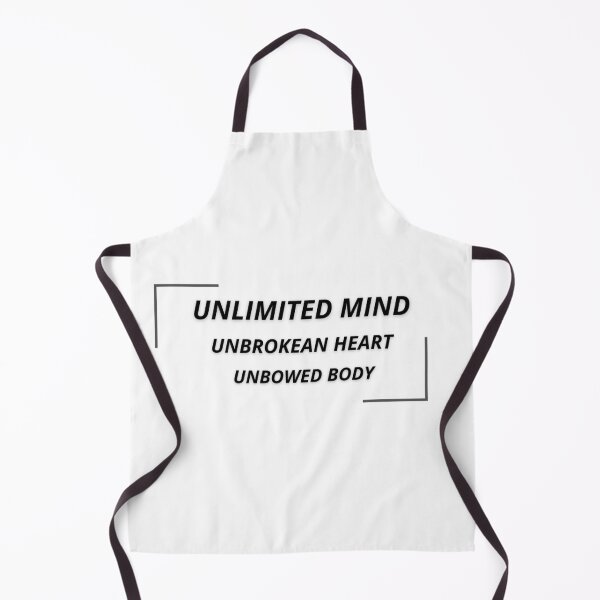 Item preview, Unlimited mind, unbrokean heart, unbowed body designed and sold by Eclatea store.