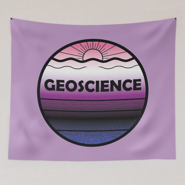Item preview, Genderfluid Pride Geoscience Cross Section designed and sold by Gottalottarocks.