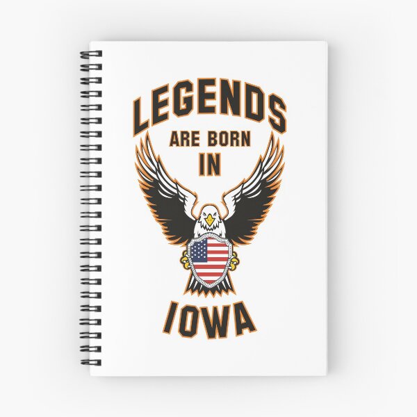 Item preview, Legends are born in Iowa designed and sold by beloknet.