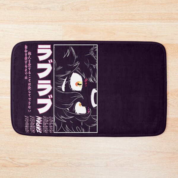 Item preview, Love and Happy Anime Eyes Cozy Typography Manga Style designed and sold by Otakurypto.