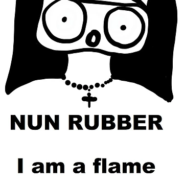 Artwork thumbnail, NUN RUBBER by RubberWorld