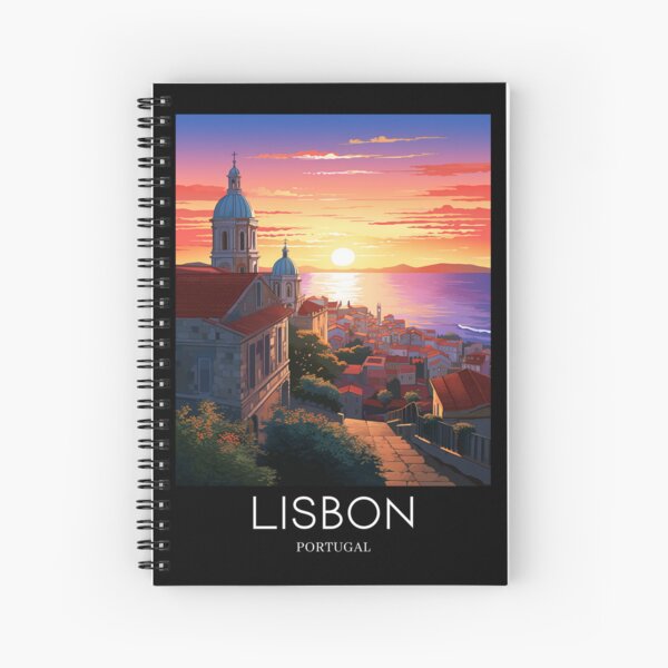 Aperçu de l'œuvre A Pop Art Travel Print of Lisbon - Portugal  créée et vendue par StudioRedKoala.