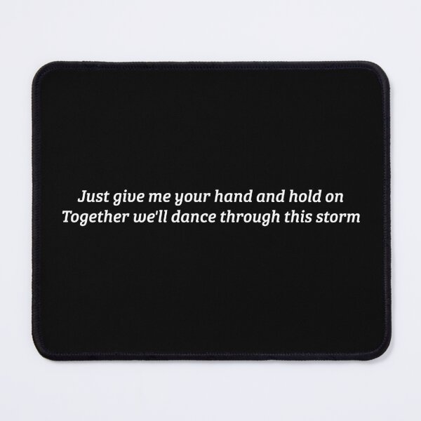 Item preview, Never Give Up On You - Lucie Jones - Lyrics - Eurovision 2017 - United Kingdom designed and sold by Vision-Tees.