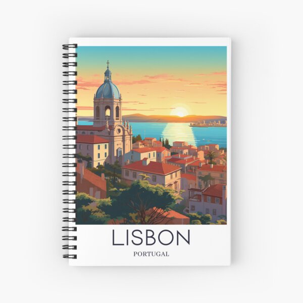 Aperçu de l'œuvre A Pop Art Travel Print of Lisbon - Portugal  créée et vendue par StudioRedKoala.