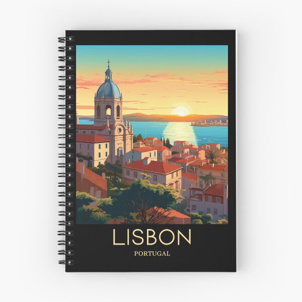Artikelvorschau, A Pop Art Travel Print of Lisbon - Portugal  entworfen und verkauft von StudioRedKoala.