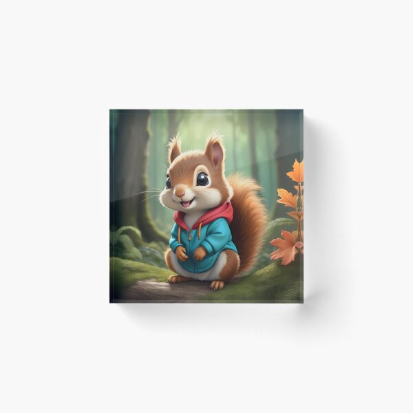 Item preview, Charming Squirrel designed and sold by TheCatsCorner.