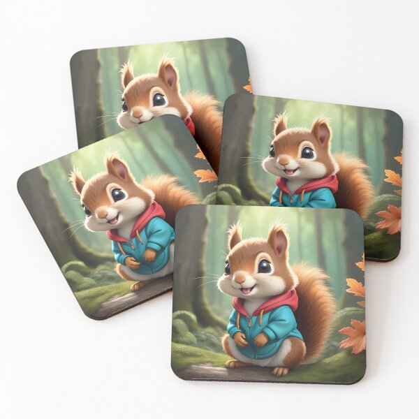Item preview, Charming Squirrel designed and sold by TheCatsCorner.