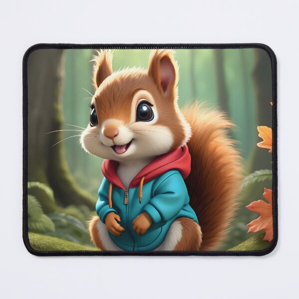 Item preview, Charming Squirrel designed and sold by TheCatsCorner.