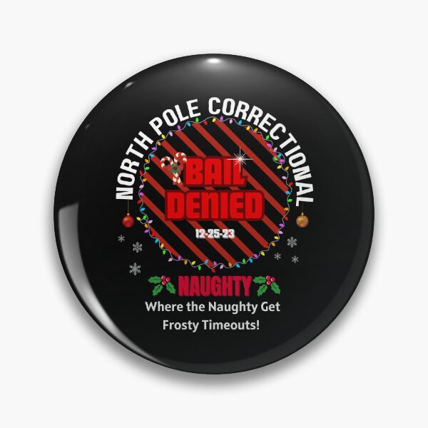 Item preview, North Pole Correctional: Where the Naughty Get Frosty Timeouts! designed and sold by NaaEchDesign ⭐⭐⭐⭐⭐.