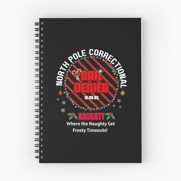 Item preview, North Pole Correctional: Where the Naughty Get Frosty Timeouts! designed and sold by NaaEchDesign ⭐⭐⭐⭐⭐.