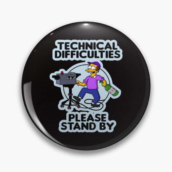Item preview, technical difficulties designed and sold by Ratatatts.