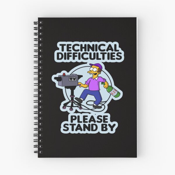 Item preview, technical difficulties designed and sold by Ratatatts.