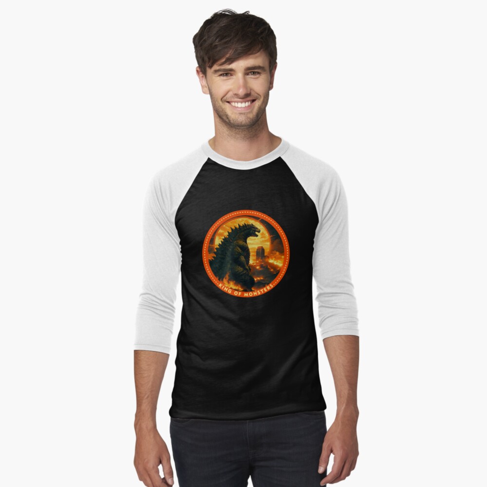 Item preview, Baseball ¾ Sleeve T-Shirt designed and sold by luizburattini.