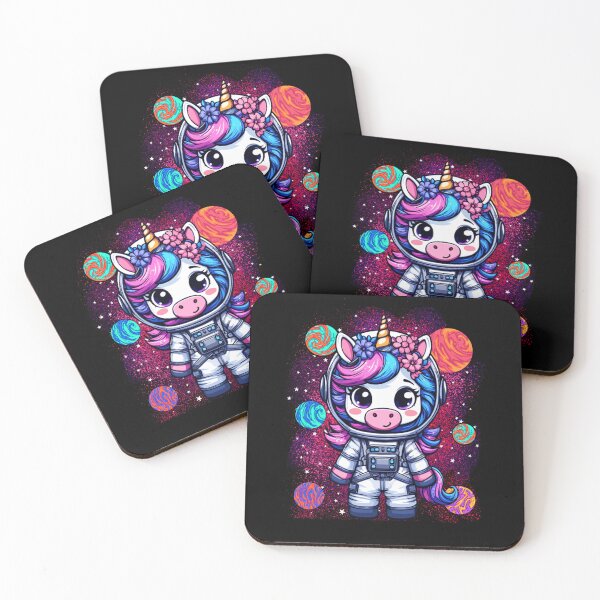 Item preview, Unicorn Astronaut designed and sold by Meliafroggy.