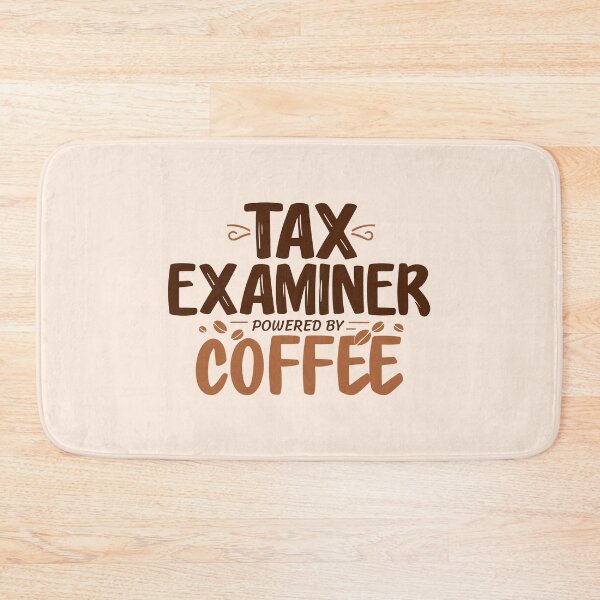 Item preview, Tax Examiner Powered By Coffee designed and sold by SweetClicks123.