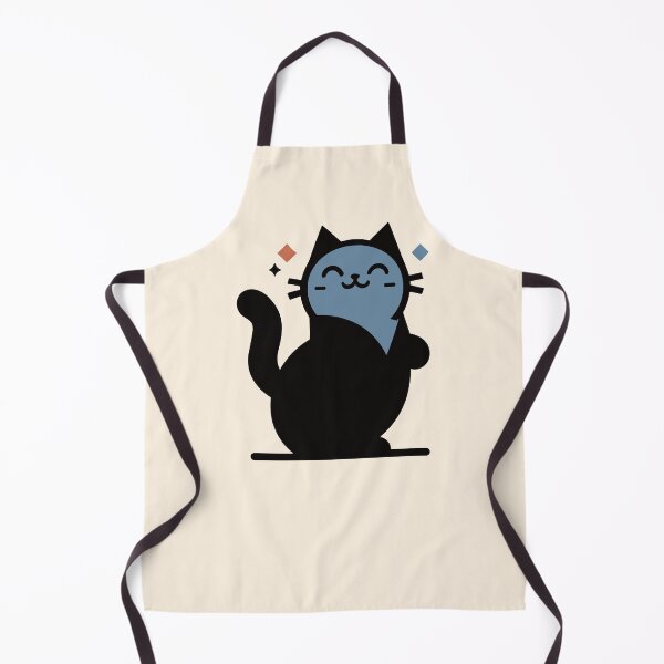 Item preview, Azure Serenity Cat Smile designed and sold by Felix Tanner.