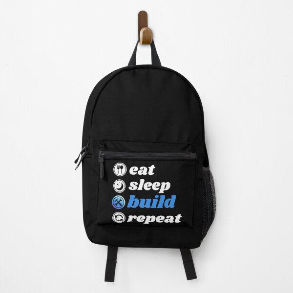 Item preview, Cool Eat Sleep Build Repeat quote, Building Blocks Bricks Master Builder designed and sold by Modren-design.