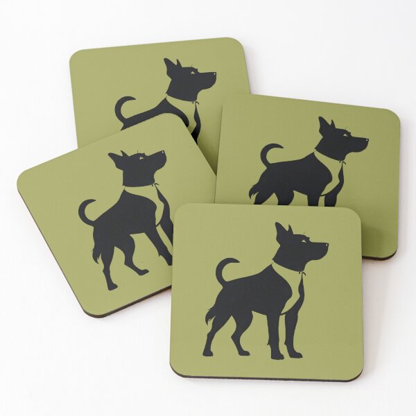 Item preview, "Canine Elegance: Graceful Dog Silhouette" designed and sold by ArtistKunal123.