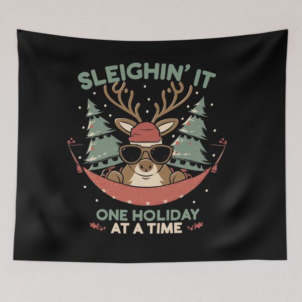 Item preview, Sleighin' it one holiday at a time designed and sold by Szymon Matczuk.
