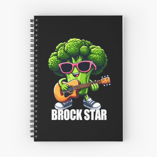 Item preview, Brock Star - Funny Broccoli Pun designed and sold by Meliafroggy.