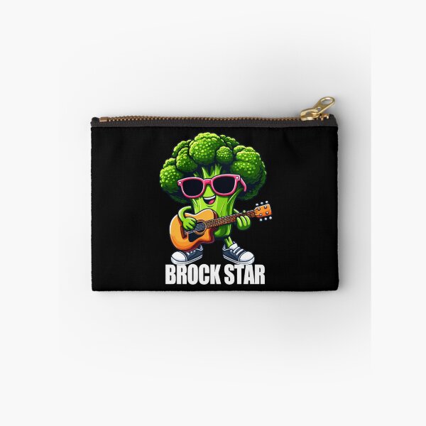 Item preview, Brock Star - Funny Broccoli Pun designed and sold by Meliafroggy.