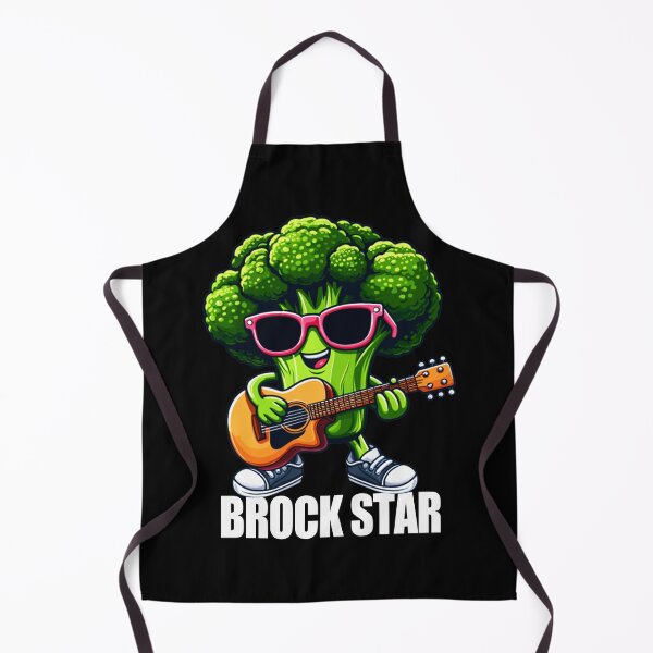 Item preview, Brock Star - Funny Broccoli Pun designed and sold by Meliafroggy.