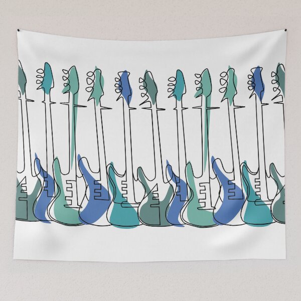 Item preview, ELECTRIC GUITARS LINE ART designed and sold by Danicus666.