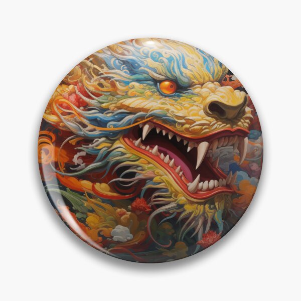 Item preview, Vortex of Vigor: Celestial Dragon - Japanese Mythology Art Print designed and sold by NeeoArt.