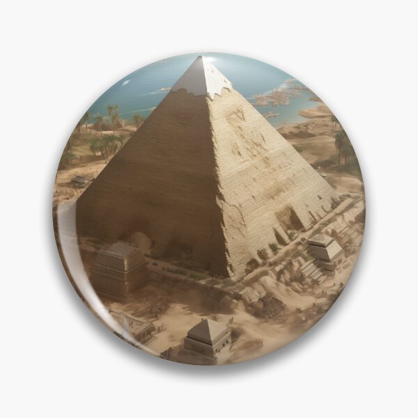 Item preview, Pyramid in Egypt designed and sold by AIArtArchitect.