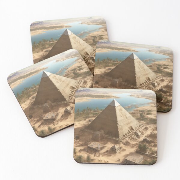 Item preview, Pyramid in Egypt designed and sold by AIArtArchitect.