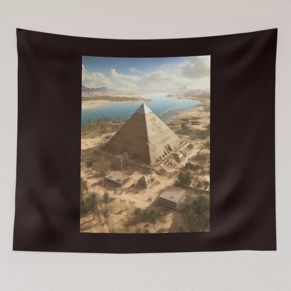 Item preview, Pyramid in Egypt designed and sold by AIArtArchitect.