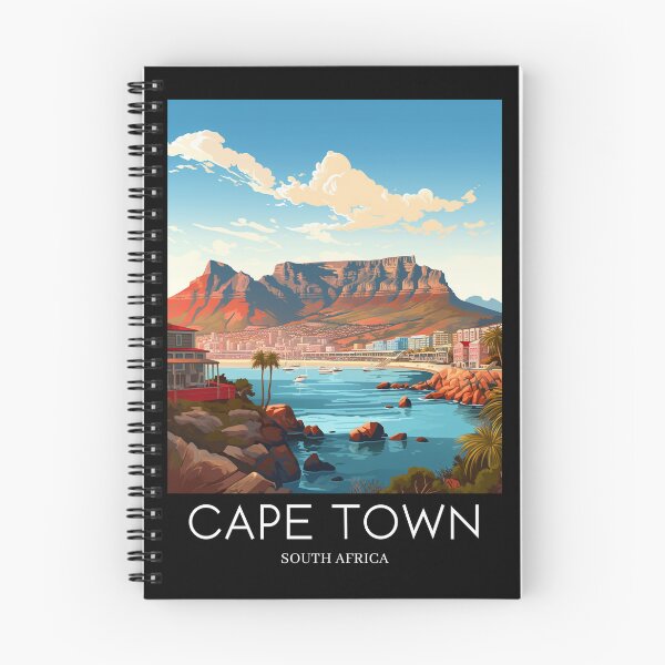 Artikelvorschau, A Pop Art Travel Print of Cape Town - South Africa entworfen und verkauft von StudioRedKoala.