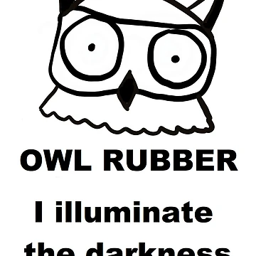 Artwork thumbnail, OWL RUBBER by RubberWorld
