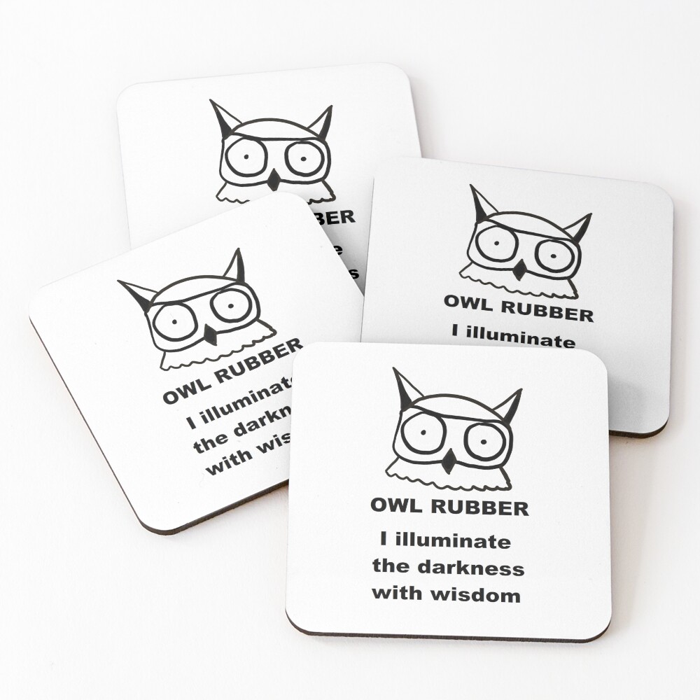 Item preview, Coasters (Set of 4) designed and sold by RubberWorld.