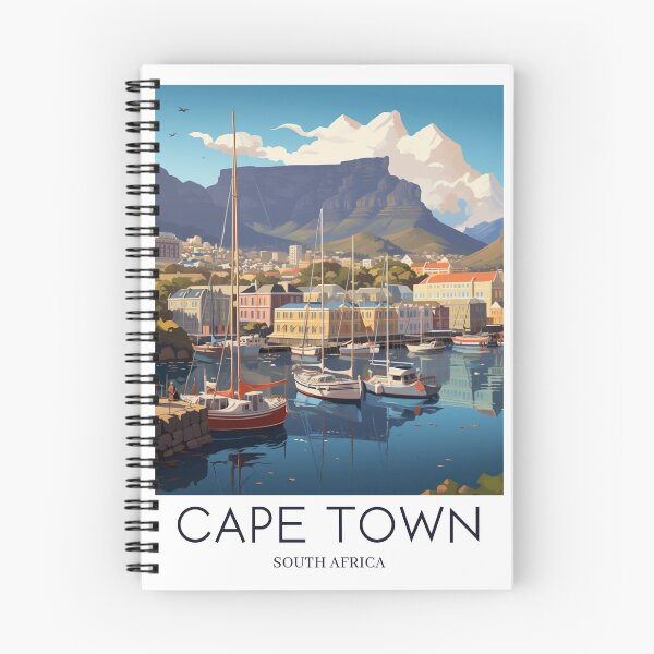 Item preview, A Pop Art Travel Print of Cape Town - South Africa  designed and sold by StudioRedKoala.