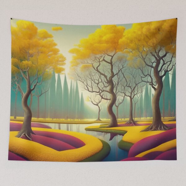 Item preview, Surreal Forest and Babbling Brook designed and sold by WhimsyRealm.