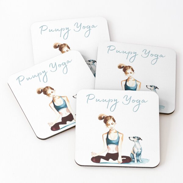 Item preview, Yoga. Puppy Yoga. Dog Yoga designed and sold by IgErSTYLE.